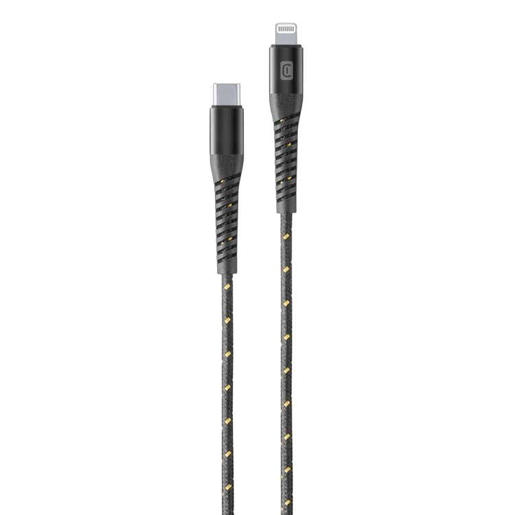 Type-C to Lightning Cable Cellular, Strong MFI, 1.2M, Black