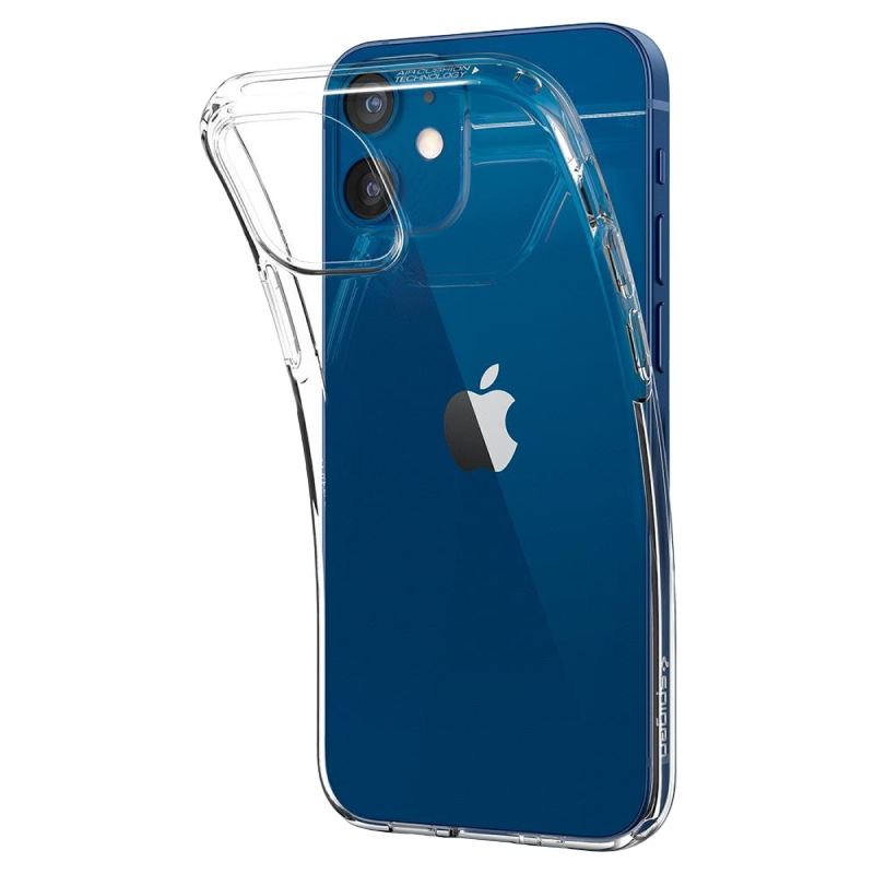 Xcover husa p/u iPhone 12 mini, Liquid Crystal, Transparent