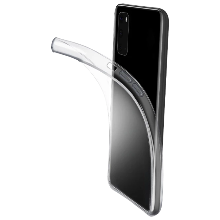 Cellular Sam. (Gal. S20), Rubber Case Fine, Transparent