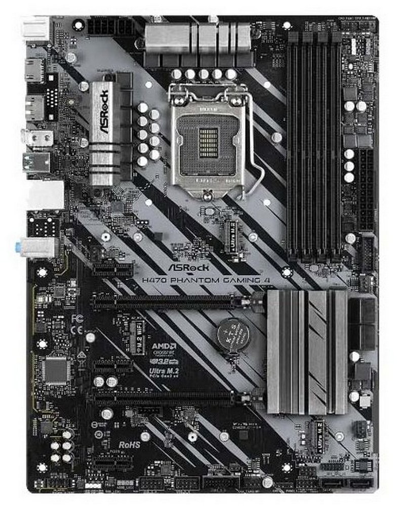 Cumpara  Plăci de bază - MB S1200 ASRock H470 PHANTOM GAMING 4  ATX..