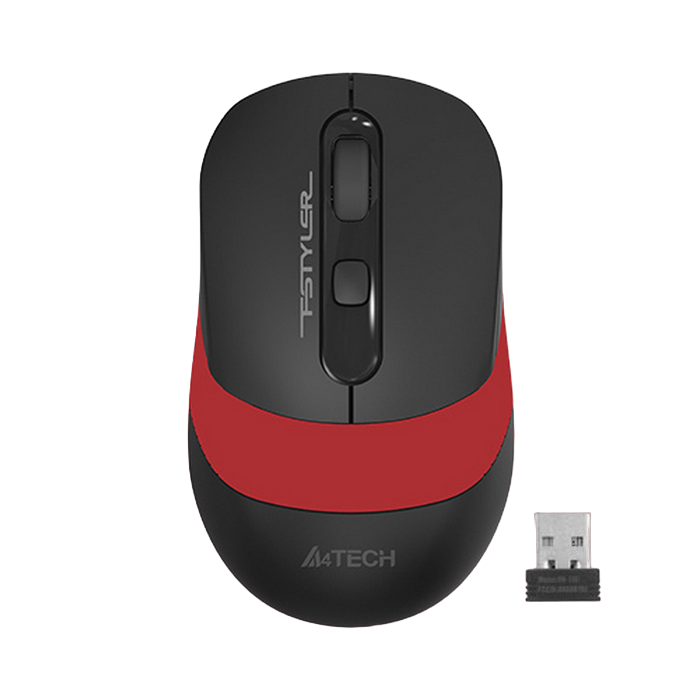 Беcпроводная мышь A4Tech FG10, Черный/Красный