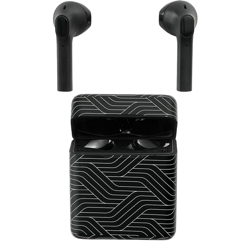  True Wireless Cellular Music Sound Fantasy, Black Lines
