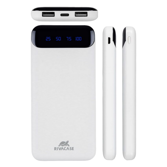 Cumpara  Baterii portabile - Power Bank Rivacase 10000 mAh, VA2240, White..