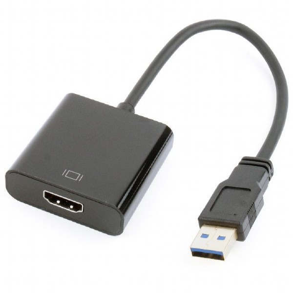 Adapter USB 3.0 male to HDMI female, Cablexpert "A-USB3-HDMI-02"