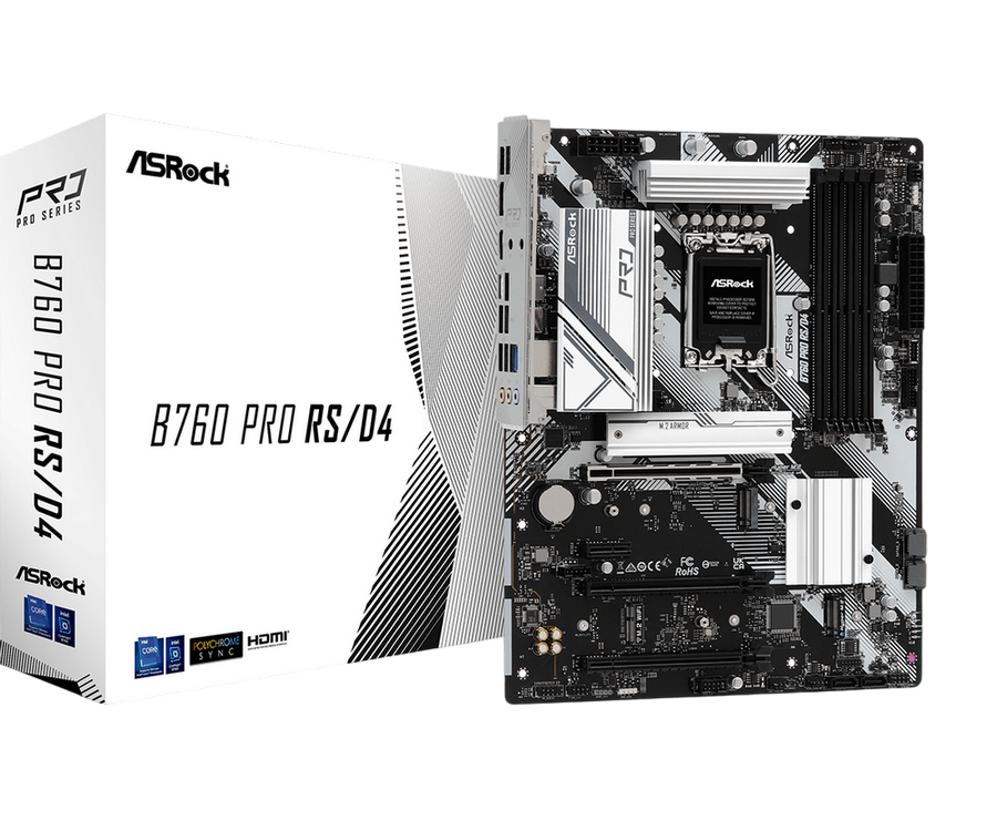 MB S1700 ASRock B760 PRO RS/D4  ATX..