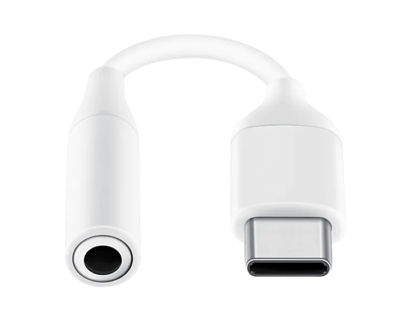 Adapter USB-C to 3.5mm Jack, Samsung, White
