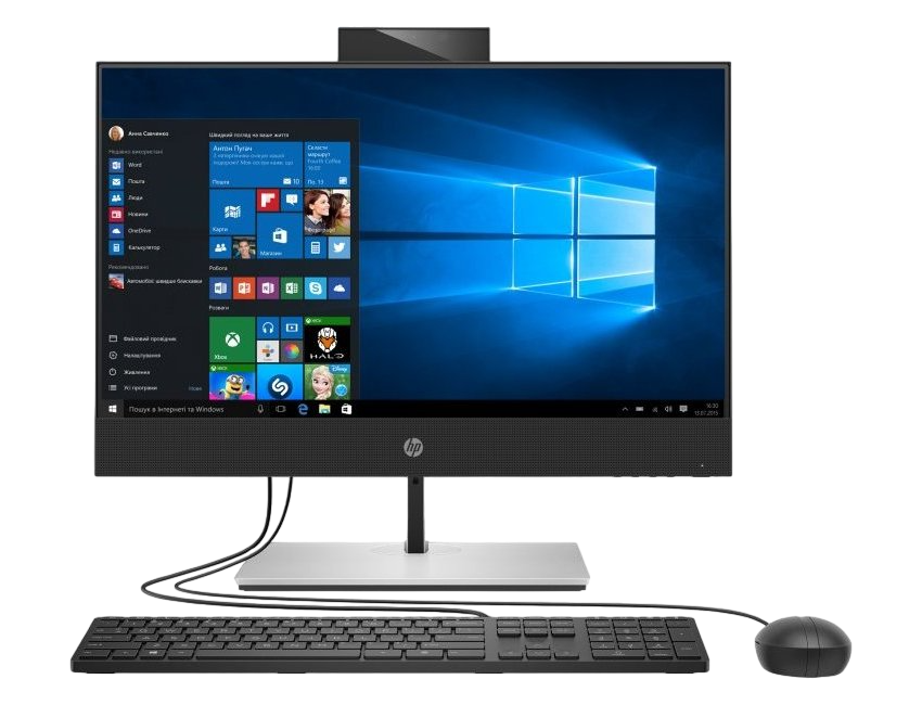 HP AIO ProOne 440 G6  (23,8" FHD NT IPS Core i5-10500T 2.3-3.8GHz, 8GB, 512GB, DVD-RW, W10Pro)