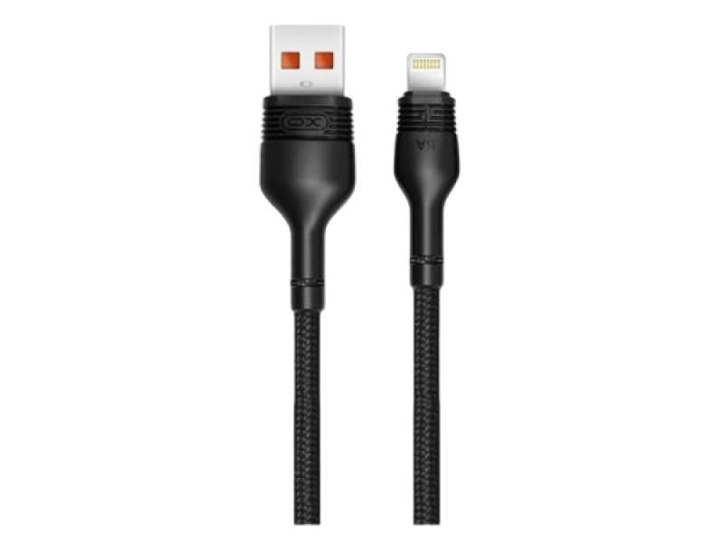 Cumpara  Cabluri și adaptoare USB / Lightning - Lightning Cable XO, Braided, NB55, Black..