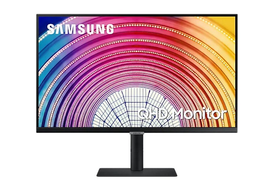 27" Монитор Samsung S27A600NWI, IPS 2560x1440 WQHD, Чёрный