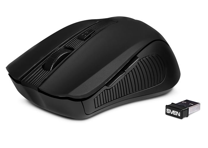 Беcпроводная мышь SVEN RX-350W, Чёрный
