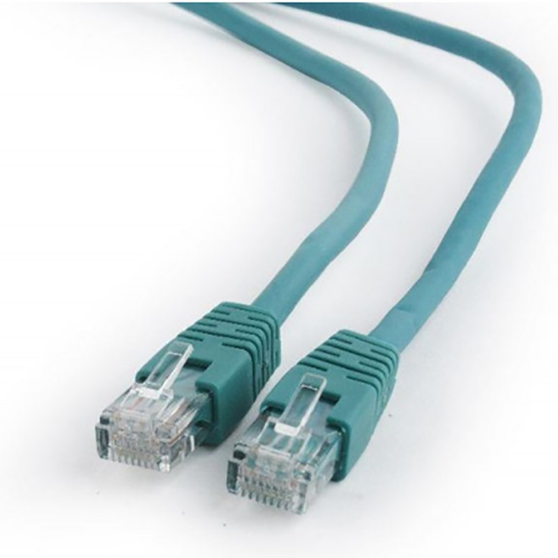 Patch Cord Cat.6U  1m, Green, PP6U-1M/G, Cablexpert, Stranded Unshielded