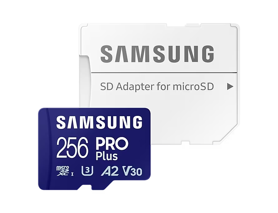 256GB MicroSD (Class 10) UHS-I (U3) +SD adapt..