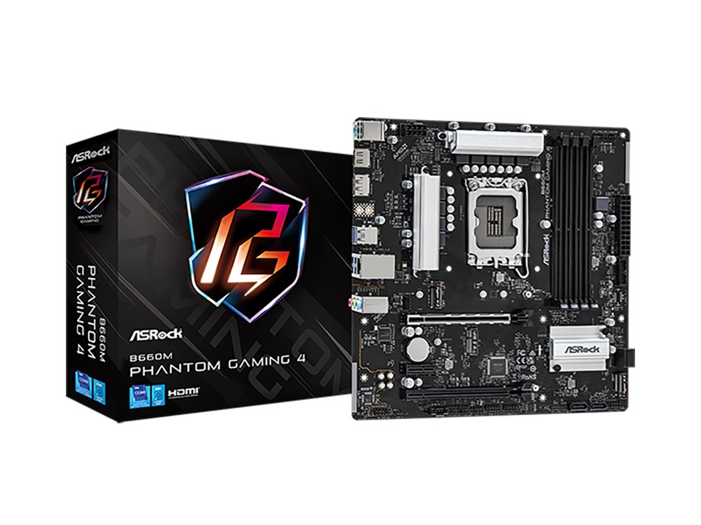 Cumpara  Plăci de bază - MB S1700 ASRock B660M PHANTOM GAMING 4  mATX..