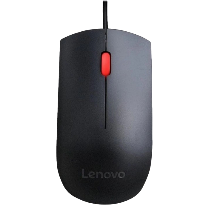 Мышь Lenovo Essential USB, Чёрный