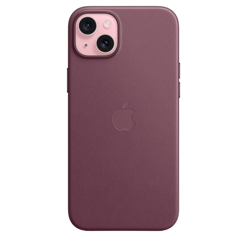 iPhone 15 Plus FineWoven Case with MagSafe - Mulberry