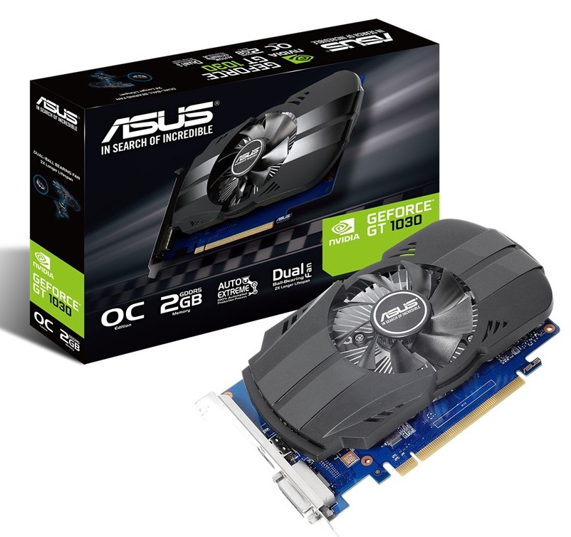 VGA ASUS GT1030 2GB GDDR5 Phoenix OC  (PH-GT1..