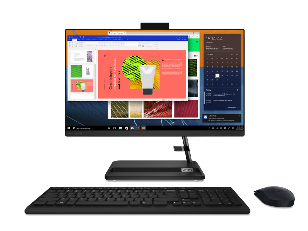 Cumpara  Monoblocuri - Lenovo AIO IdeaCentre 3 22ITL6 Black (21.5