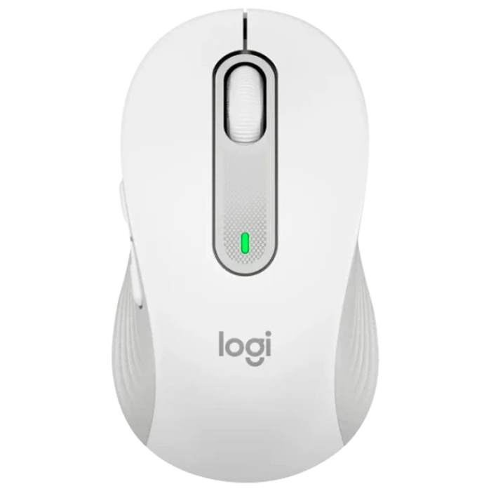 Wireless Mouse Logitech M650 (B2B), Optical, 400-4000 dpi, 5 buttons, 1xAA, 2.4GHz/BT, White