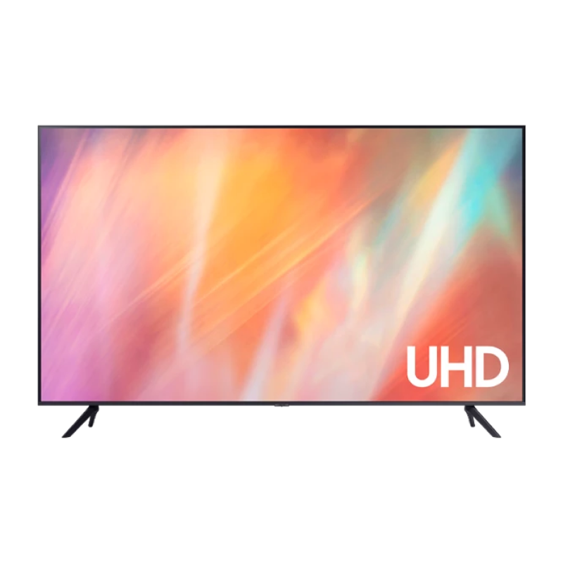 70" LED SMART Телевизор Samsung UE70AU7170UXUA, 3840x2160 4K UHD, Tizen, Чёрный