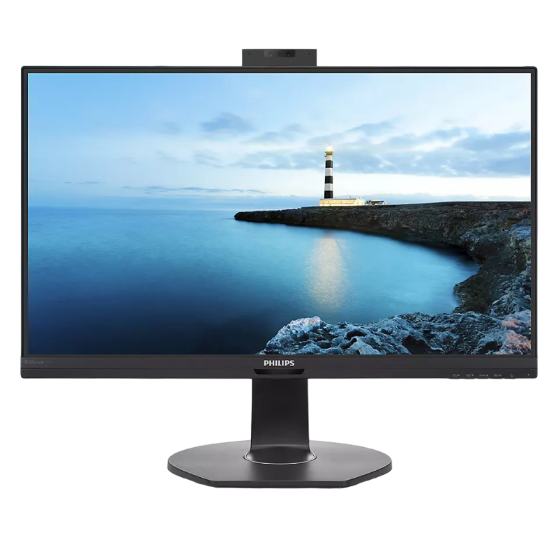 27" PHILIPS 272B7QUBHEB,Black,IPS,2560x1440,75Hz,5ms,350cd,WebCAM,LAN,HDMI+DP+USB+TypeC,Spkrs,Pivot