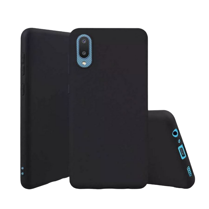Xcover husa p/u Samsung A02, Soft Touch (Microfiber), Black