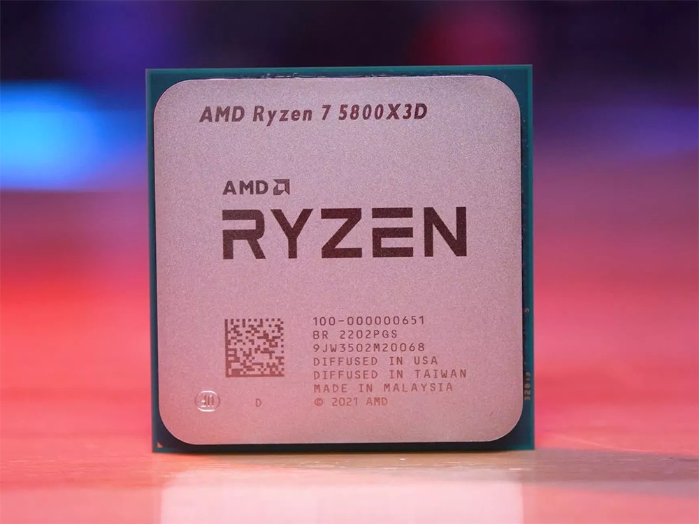 CPU AMD Ryzen 7 5800X3D (3.4-4.5GHz, 8C/16T, L2 4MB, L3 96MB, 7nm, 105W), Socket AM4, Rtl