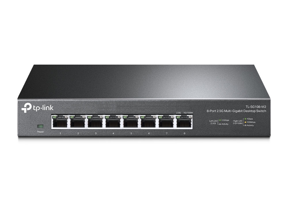 .8-port 10/100/2500Mbps Switch TP-LINK 