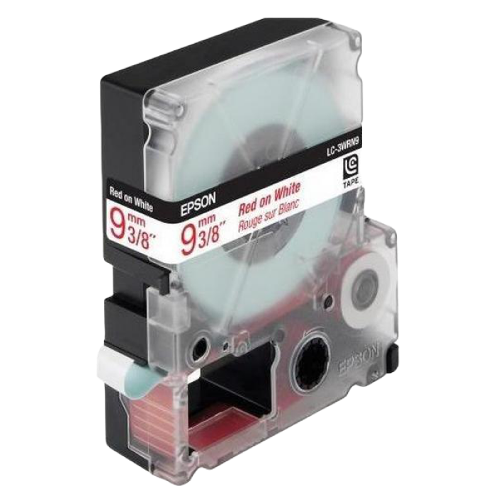 Cumpara  Cartușe de panglică pentru imprimarea autocolantelor - Tape Cartridge EPSON LK3WRN; 9mm/9m Standard,..