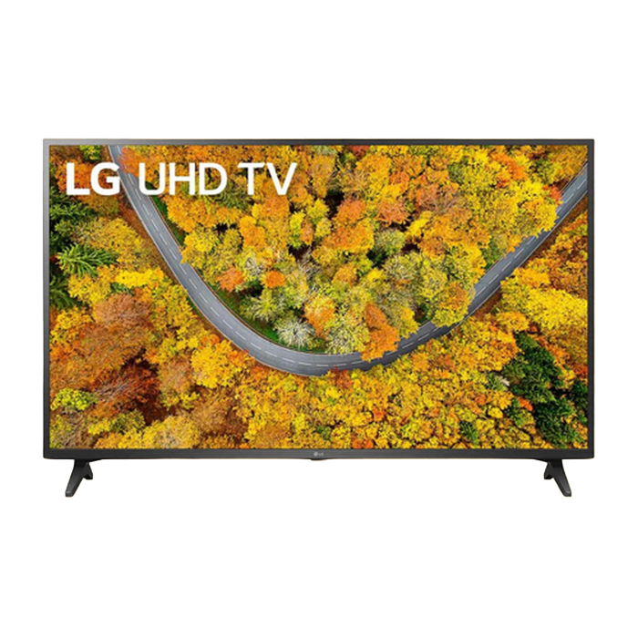 65" LED TV LG 65UP75006LF, Black (3840x2160 UHD, SMART TV, DVB-T2/C/S2)