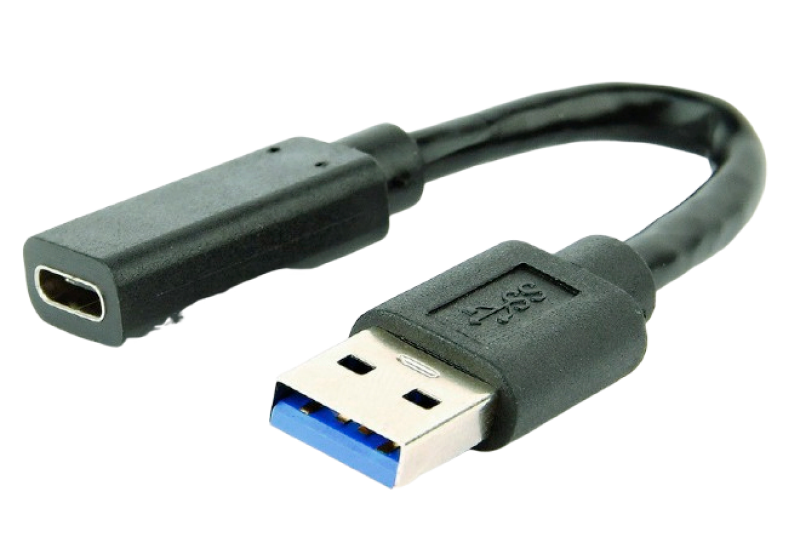 Adapter  Type-C female/ USB3.0 male, AF/CM, Cablexpert, A-USB3-AMCF-01