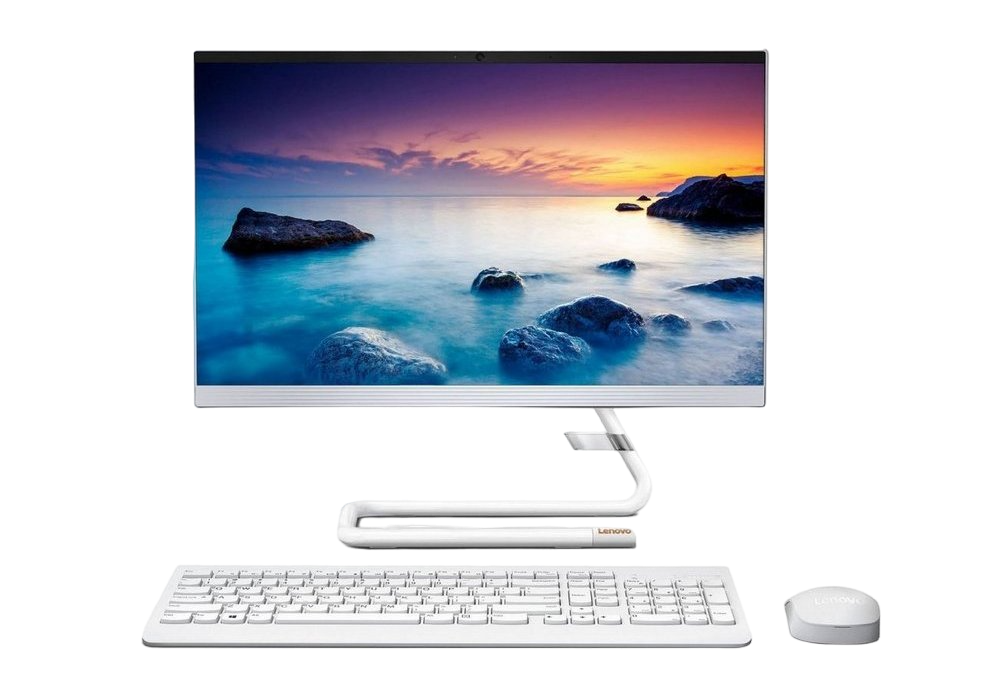 Cumpara  Monoblocuri - Lenovo AIO IdeaCentre A340-22IGM White (21.5