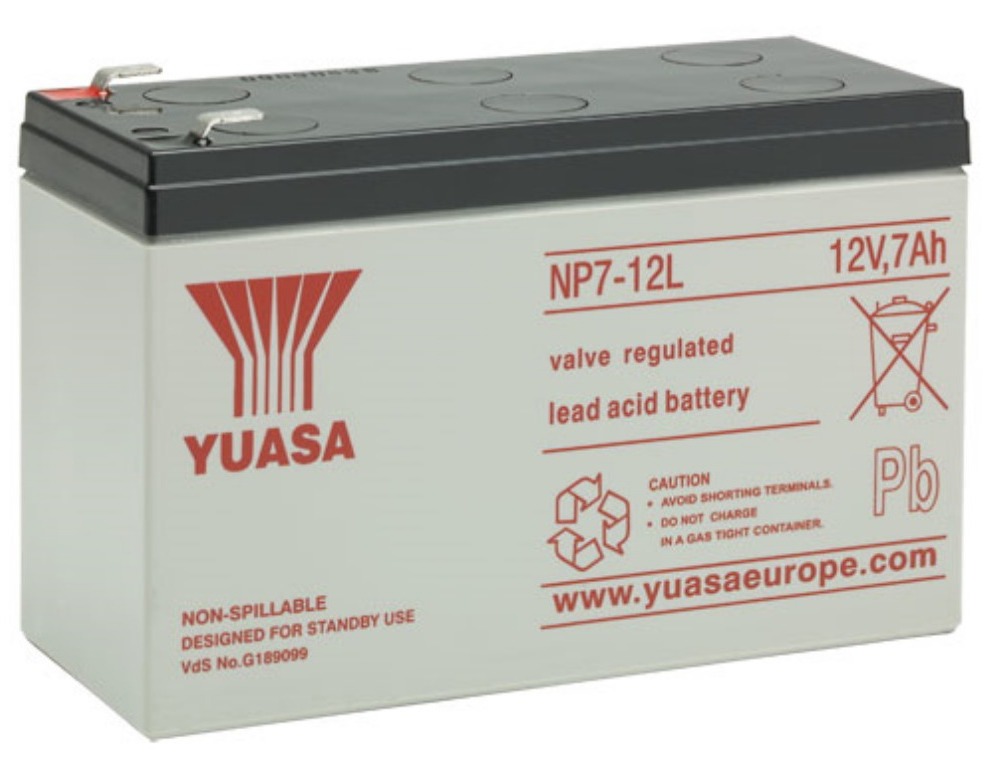 Cumpara  UPS / Acumulatoare - Baterie UPS 12V/ 7AH T2 Yuasa NP7-12L-TW, 3-5..