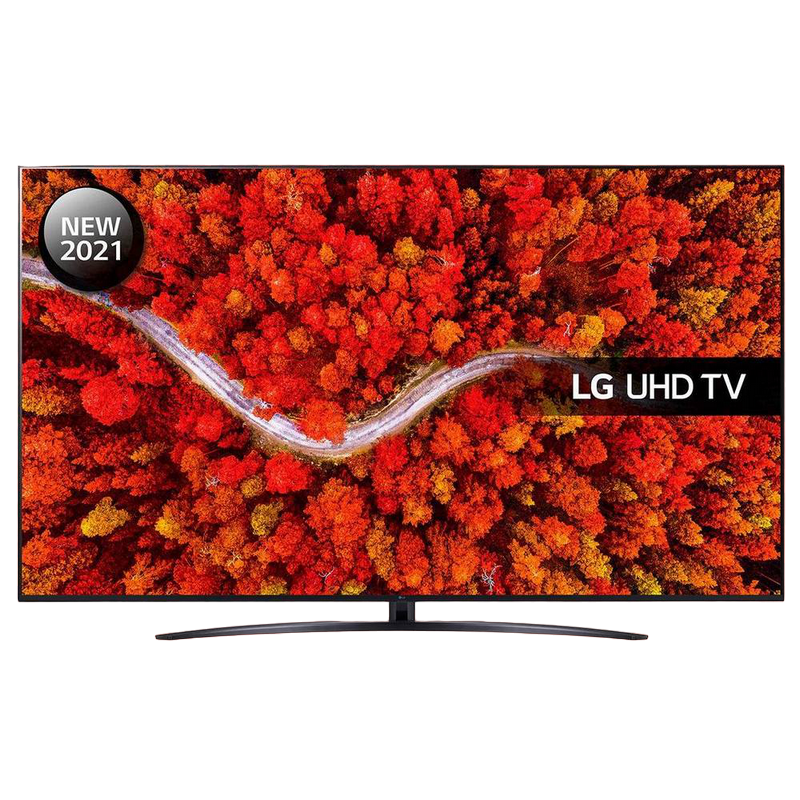 70" LED TV LG 70UP81006LA, Black (3840x2160 UHD, SMART TV, DVB-T2/C/S2)