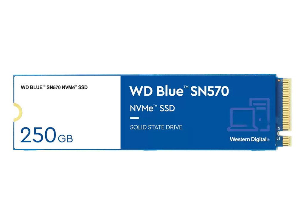 .M.2 NVMe SSD    250GB WD  Blue SN570 [PCIe 3..