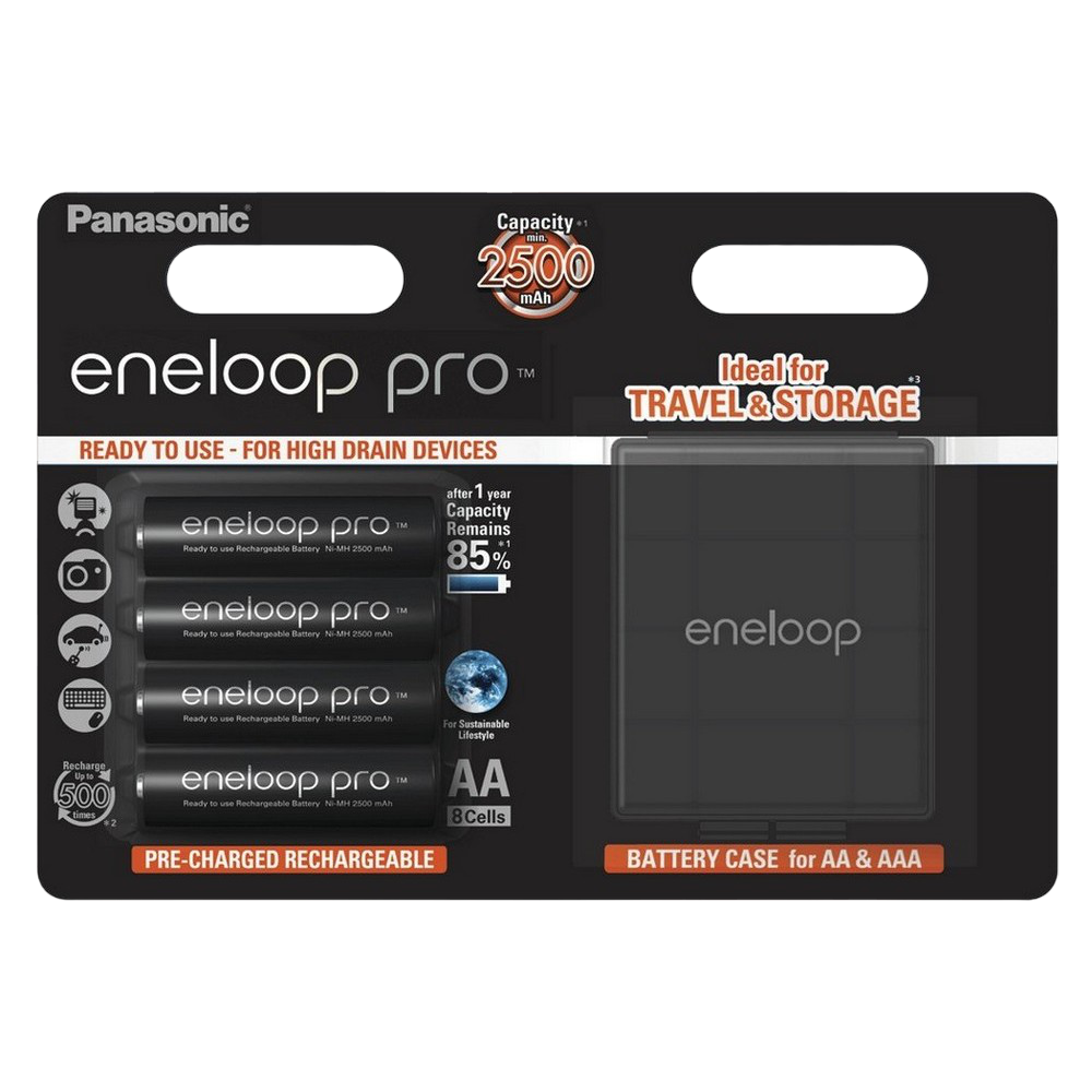 Cumpara  Батарейки - AA  Eneloop PRO 2500mAh, Blister*4, Panasonic..