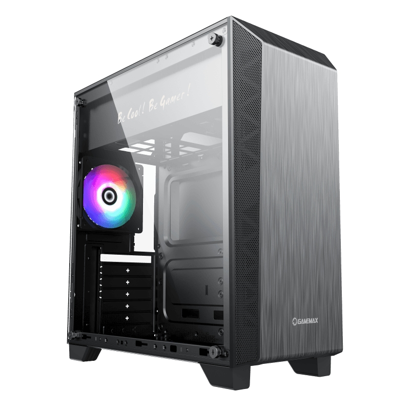 Case ATX GAMEMAX Nova N5, w/o PSU, 1x120mm, F..