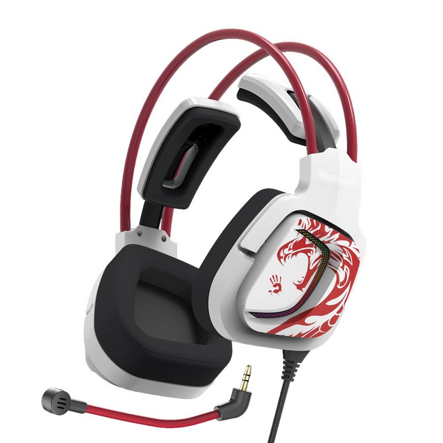 Gaming Headset Bloody G575, 50mm drivers, Neodymium magnet, 20-20kHz, 16 Ohm, 105db, v7.1, In-Line C