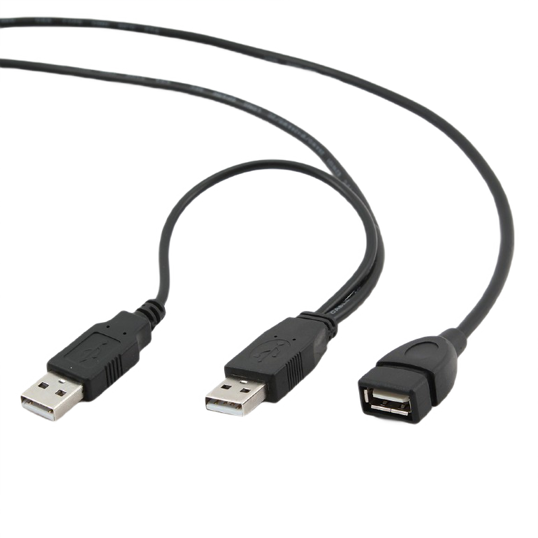 Cable USB, USB AM/AF, 1.8 m, dual USB2.0, High quality, Cablexpert, CCP-USB22-AMAF-6