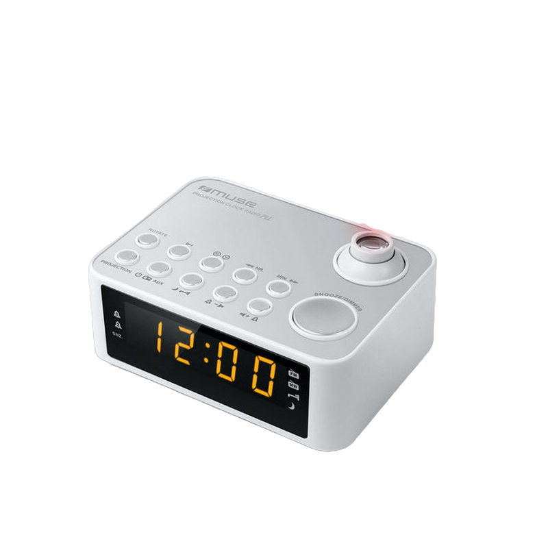 Cumpara  Boxe - MUSE M-178 PW, Tuner FM, Clocks, White..
