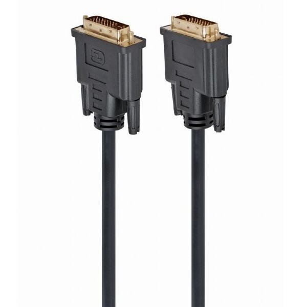 Cumpara  Periferice pentru PC - Cable DVI M to DVI M,  1.8m, Cablexpert DVI-D..