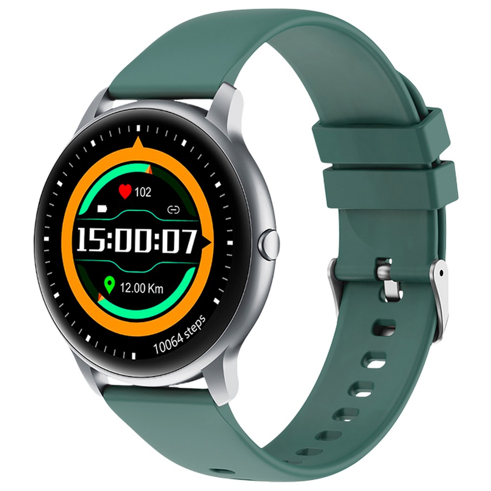 Xiaomi IMI Smart Watch KW66, Silver (Green and Black strap)