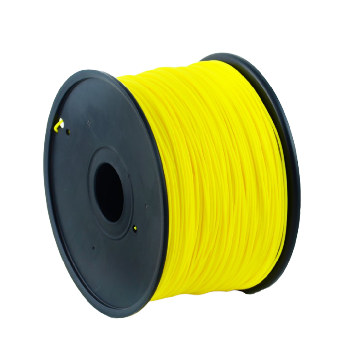 Cumpara  Filament pentru imprimantă 3D - PLA 3 mm, Yellow Filament, 1 kg, Gembird, 3DP..