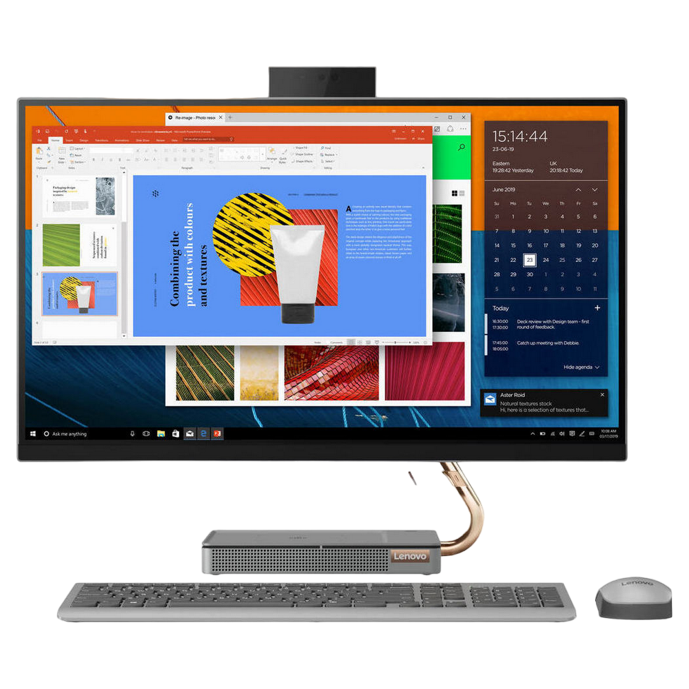 Cumpara  Monoblocuri - Lenovo AIO IdeaCentre 5 27IMB05 Grey (27