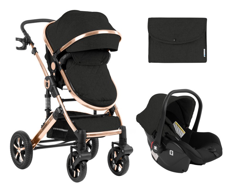 Stroller Kikka Boo 3 in 1 Darling Black..