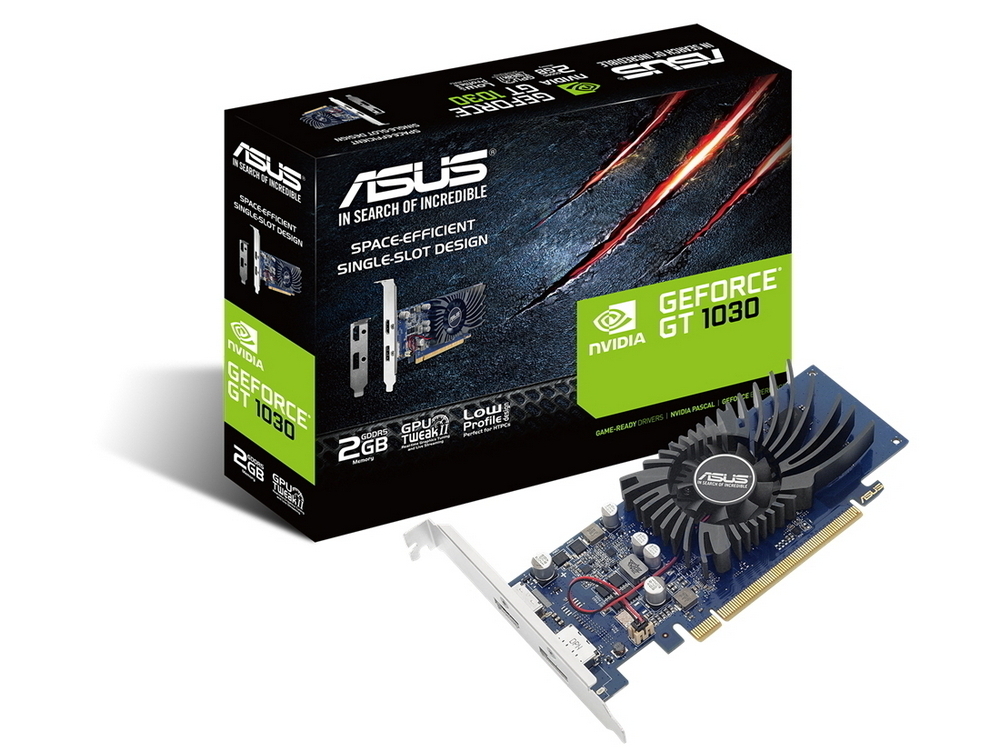 VGA ASUS GT1030 2GB GDDR5 Low Profile (GT1030..