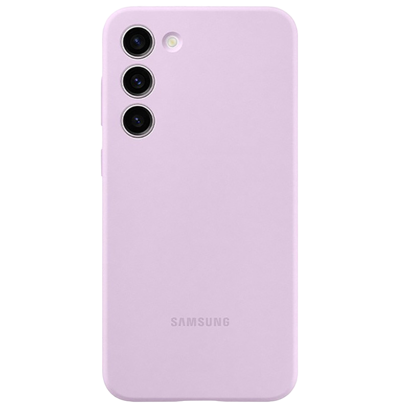 Original Sam. silicone cover Galaxy S23+, Lilac