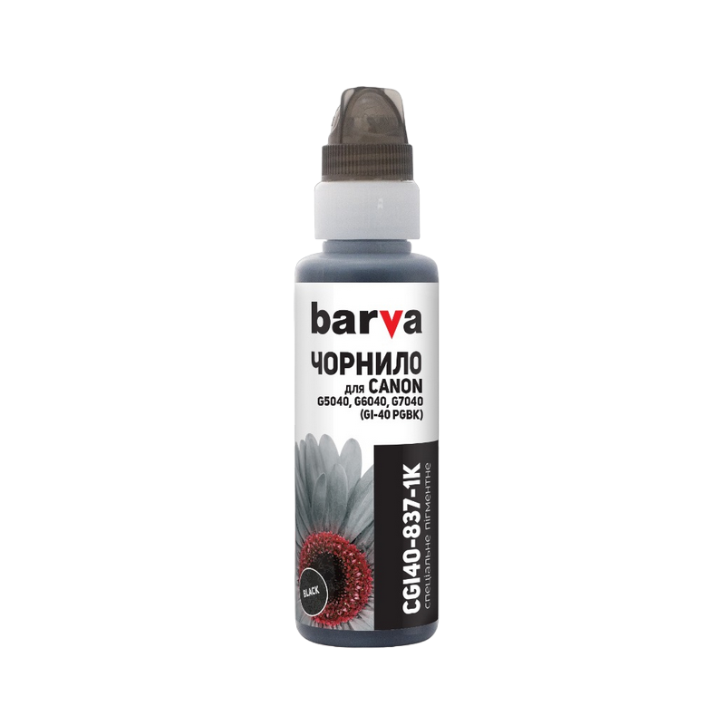 Ink Barva for G series Canon black ..