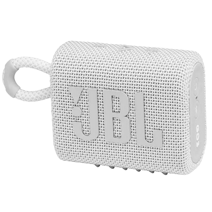 Portable Speakers JBL GO 3, White