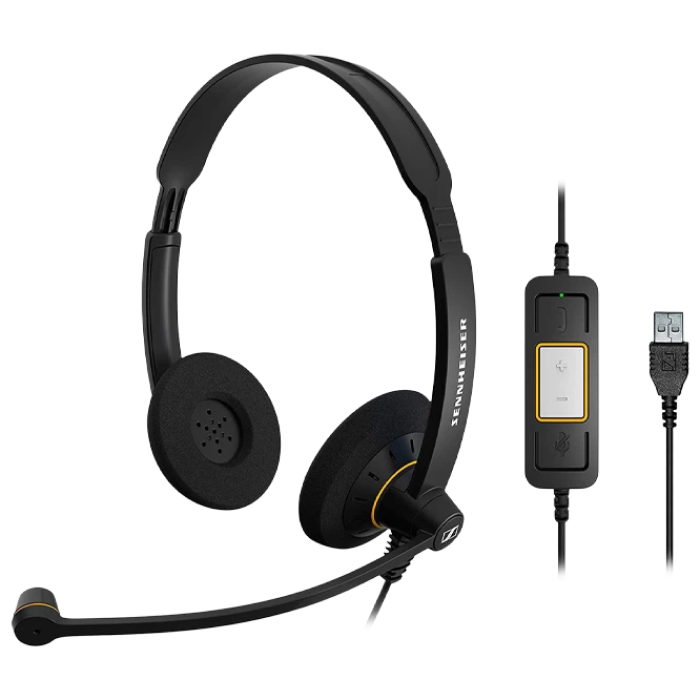 Headset EPOS SC 60 USB, 16—60000Hz,..