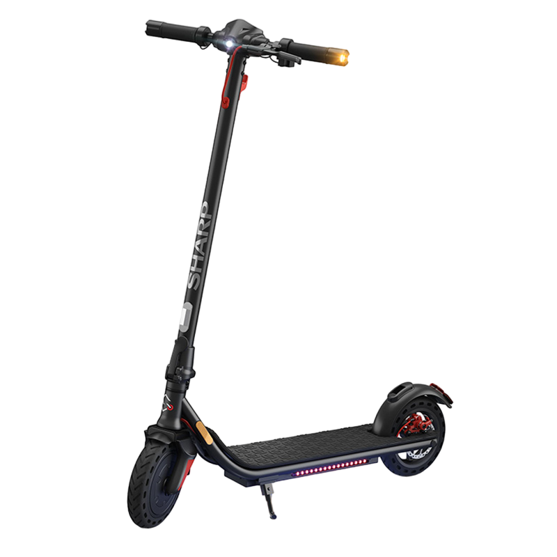Cumpara  Trotinete electrice - Sharp Electric Scooter EM-KS3CEU-BS01, Black ..